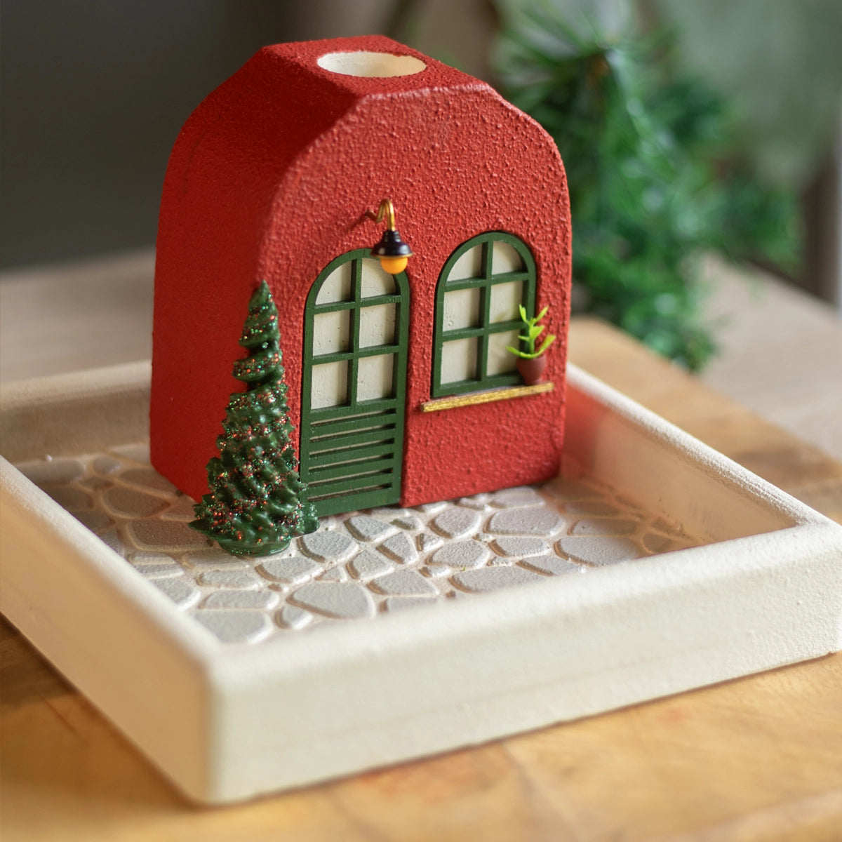 Limited Edition Christmas Vase (With tray)