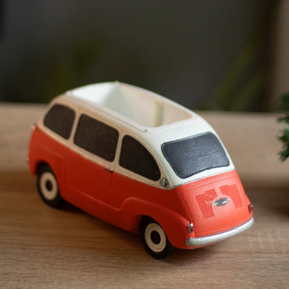 Vintage Van Desk Organizer (Hot red)
