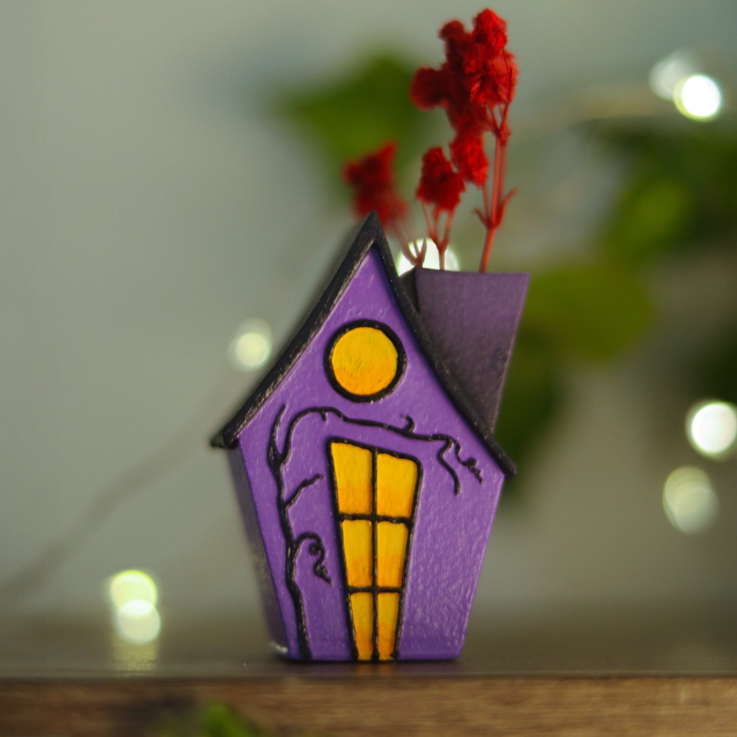 Spooky House Fridge Magnet