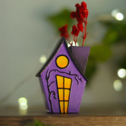 Spooky House Fridge Magnet