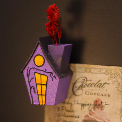 Spooky House Fridge Magnet