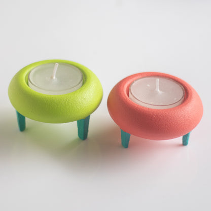 Tealight Tripods Pastel Pop (Set of 2)