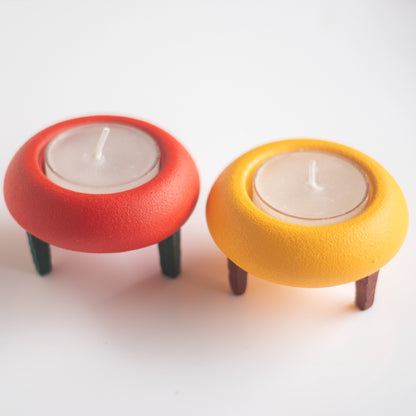Tealight Tripods Traditional (Set of 2)