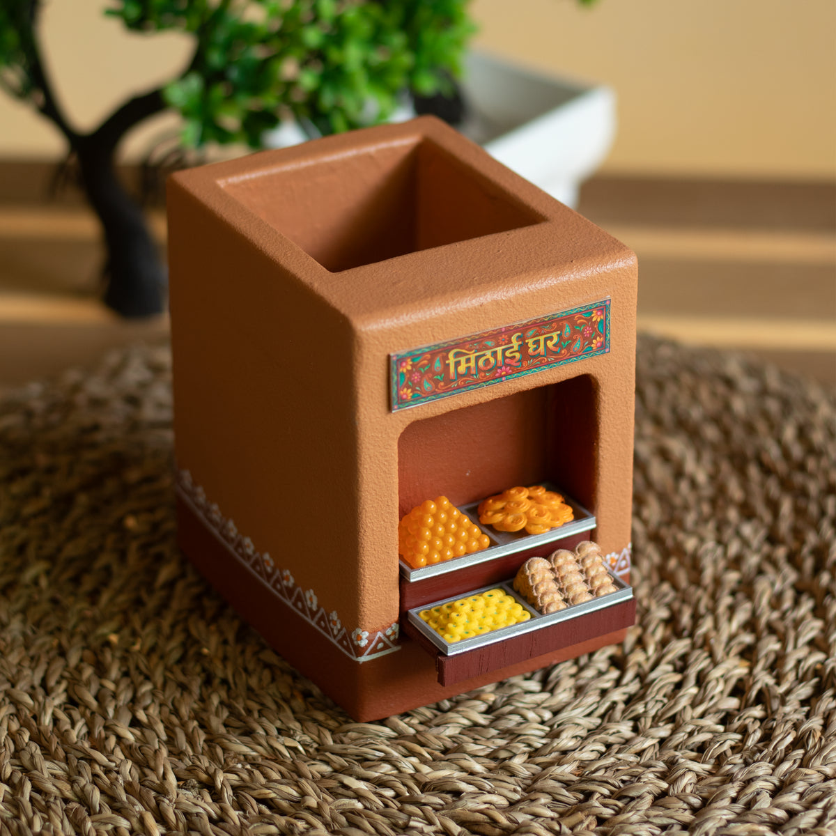 Mithai Ghar Desk Organizer