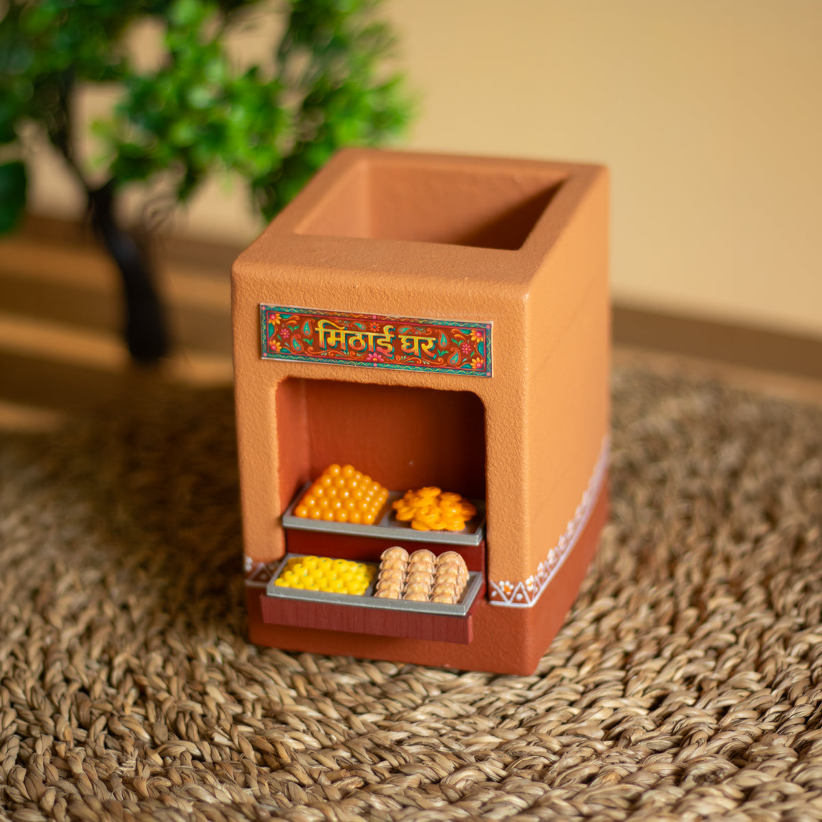 Mithai Ghar Desk Organizer