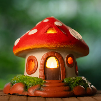 Mushroom Tealight House