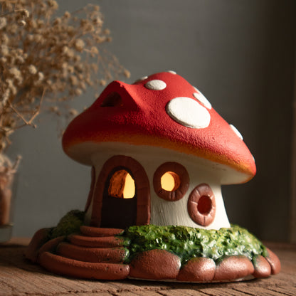 Mushroom Tealight House