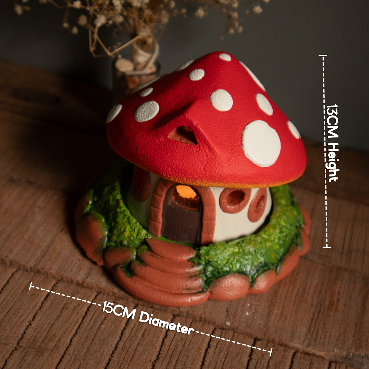 Mushroom Tealight House